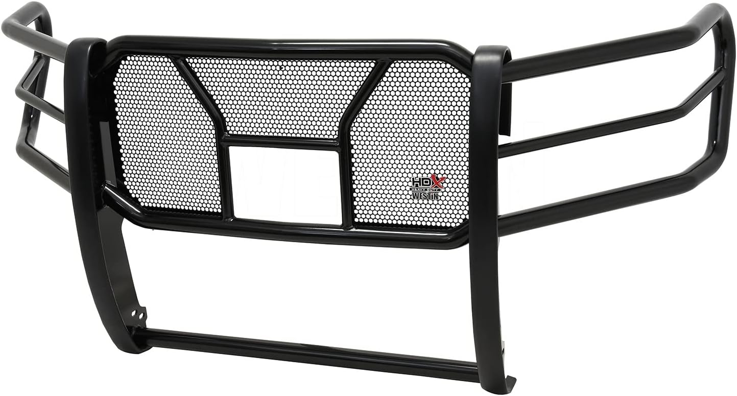Westin 57-24085 Black HDX Modular Grille Guard fits 2021-2022 F-150 (w/Front Camera, Excl. w/Front Sensors, Excl. Raptor, Platinum)