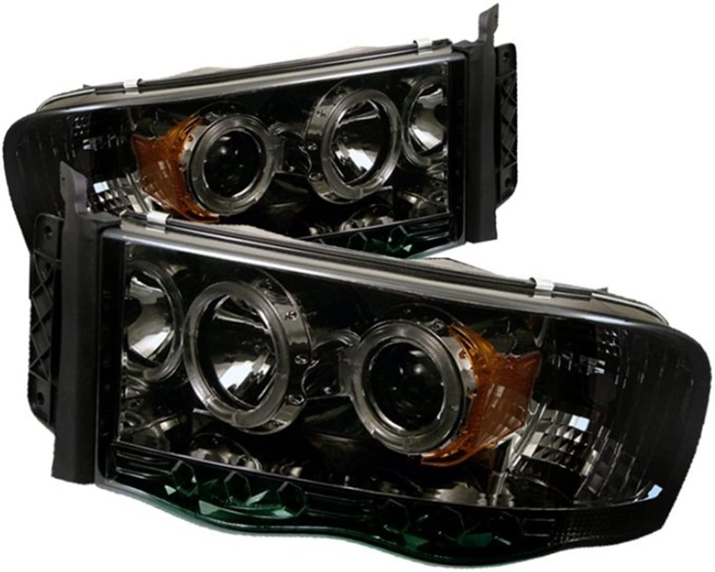 Spyder Auto PRO-YD-DR02-HL-SMC Smoke Halo LED Projection Headlight
