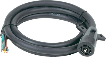 Hopkins 20146 8' 7 RV Blade Molded Trailer Cable with UPC Label
