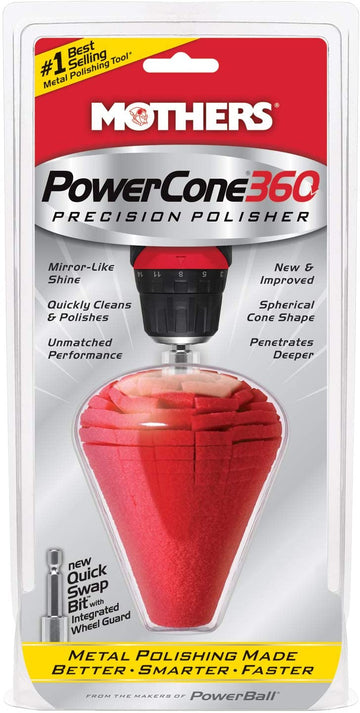 Mothers 35146 PowerCone Polishing Tool Single Unit