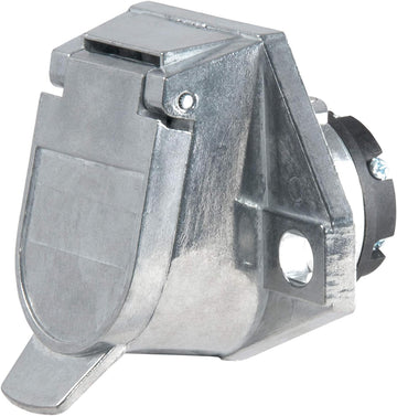 Curt Manufacturing 58170 7-Pole Die-Cast Connector, Car End