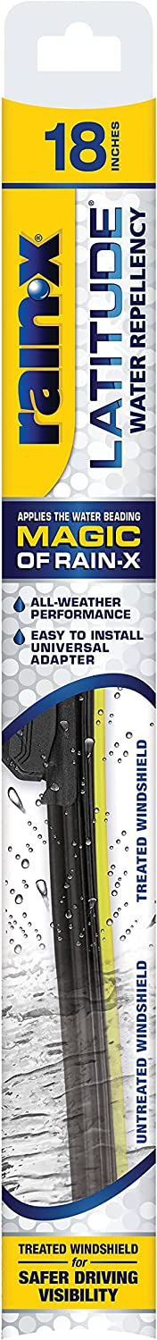 Rain-X 5079275-2 18" Latitude Water Repellency Wiper Blade