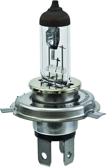 HELLA H4 Standard Halogen Bulb, 12 V, 60/55W Standard / Base P43t - 60/55W Single Box