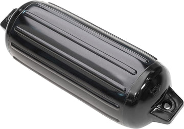 Taylor Made 952520 Super Gard Inflatable Vinyl Fender - 5.5" x 20", Black Onyx Black 5.5" x 20"