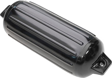 Taylor Made 952824 Super Gard Inflatable Vinyl Fender - Black, 8-1/2" x 26" Black 8.5" x 26"