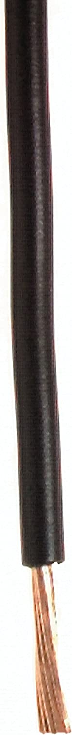 Wirthco Engineering 81107 Plastic Primary Wire Single Conductor - 18 Gauge, 100', Black