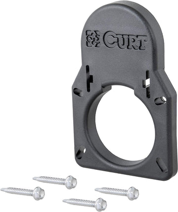 CURT 55417 Truck Bed 7-Way Opening Cover Plate, Compatible with Chevrolet, GMC