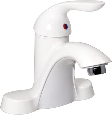 Phoenix PF232221 Single Handle Bath Faucet, White