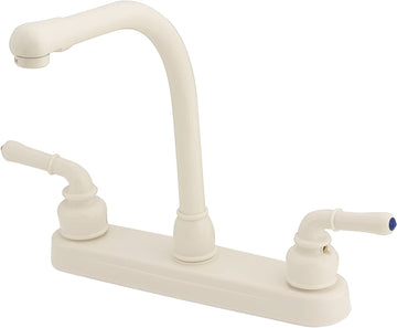 Empire Brass U-YBB800RSB 8" Hi-Rise Spout Deck Faucet Biscuit