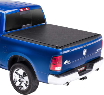 TruXedo Lo Pro Soft Roll-up Truck Bed Tonneau Cover | 546901 | fits 10-18 Ram 2500/3500 6'4" Bed,Black 6.4 feet w/out RamBox