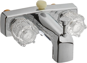 Valterra Phoenix Faucets by PF213332 Two-Handle 4" Tub/Shower Diverter Faucet with D-Spud - Chrome, Brass