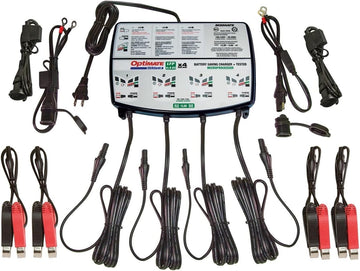 OptiMATE Lithium 4-bank x 4s 0.8A, TM-485, 4-bank x 8-step 12.8/13.2V 0.8A Battery saving charger-tester-maintainer 0.8A - 4 X Bank 2 - 30Ah