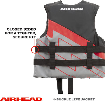 Airhead Bolt Life Vest, Closed Sided PFD, Child