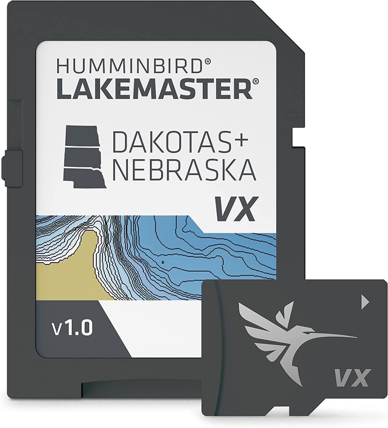 Humminbird 601001-1 LakeMaster - Dakotas + Nebraska V1