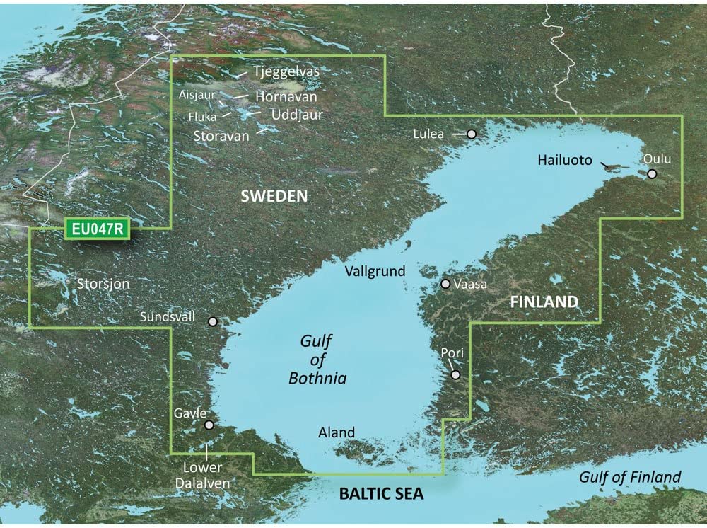Garmin Bluechart G2 - HXEU047R - Gulf of Bothnia - Kalix to Grisslehamn - Micro SD & SD