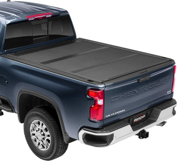 Undercover ArmorFlex Hard Folding Truck Bed Tonneau Cover | AX42008 | fits UnderCover Armor Flex 2007-2019 Toyota Tundra 5.5ft Short Bed Crew MAX 5.5' Bed with Cargo Management System