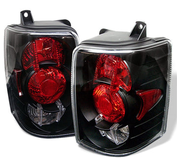 Spyder Auto 5005588 Euro Style Tail Lights Black/Clear