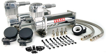 VIAIR 444C 200 PSI Dual Value Pack - Chrome