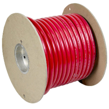 Pacer Red 1 AWG Battery Cable - 100'