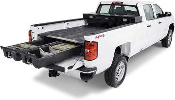 DECKED GMC & Chevrolet Truck Bed Storage System Includes System Accessories | Sierra or Silverado 2500/3500 (20-current) 8' Wide