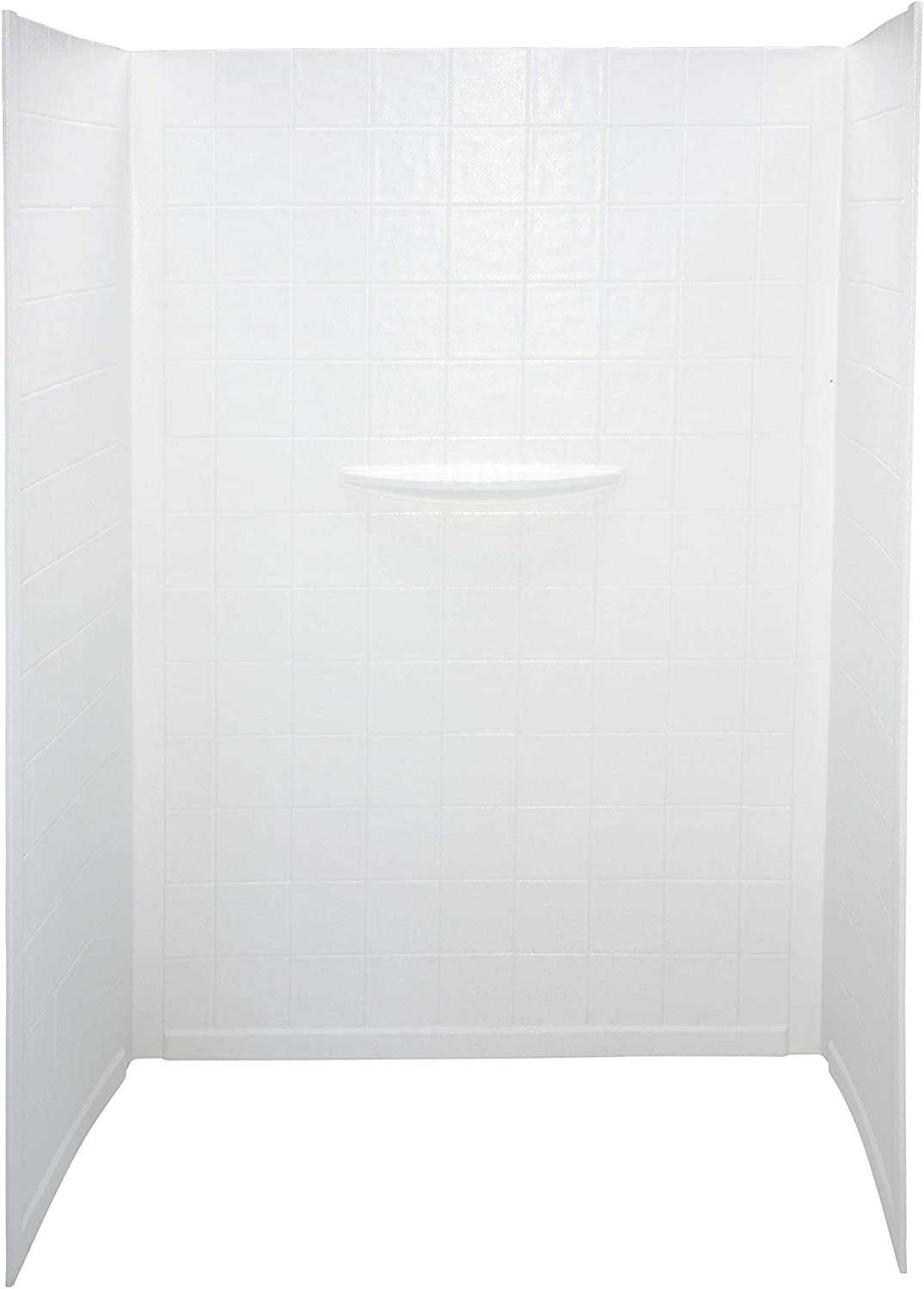 Lippert 306207 Better Bath 24" x 40" x 58" RV Bath Tub Surround Wall White