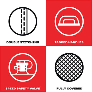 Airhead AHRE-12 Rebel Tube, Rope and Pump Kit