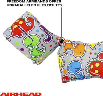 AIRHEAD Water Otter Premium Life Jacket, Flotation Devices for Kids, Dino