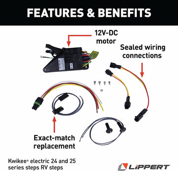 Lippert Components 363982 Controller Step (Controller, Step - Triple Service/Higher Current Limit)