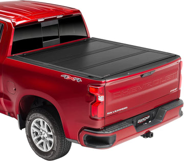 UnderCover Ultra Flex Hard Folding Truck Bed Tonneau Cover | UX12023 | Fits 2019-2023 Chevy/GMC Silverado/Sierra 1500, Works w/MultiPro/Flex Tailgate 6' 7" Bed (79.4")