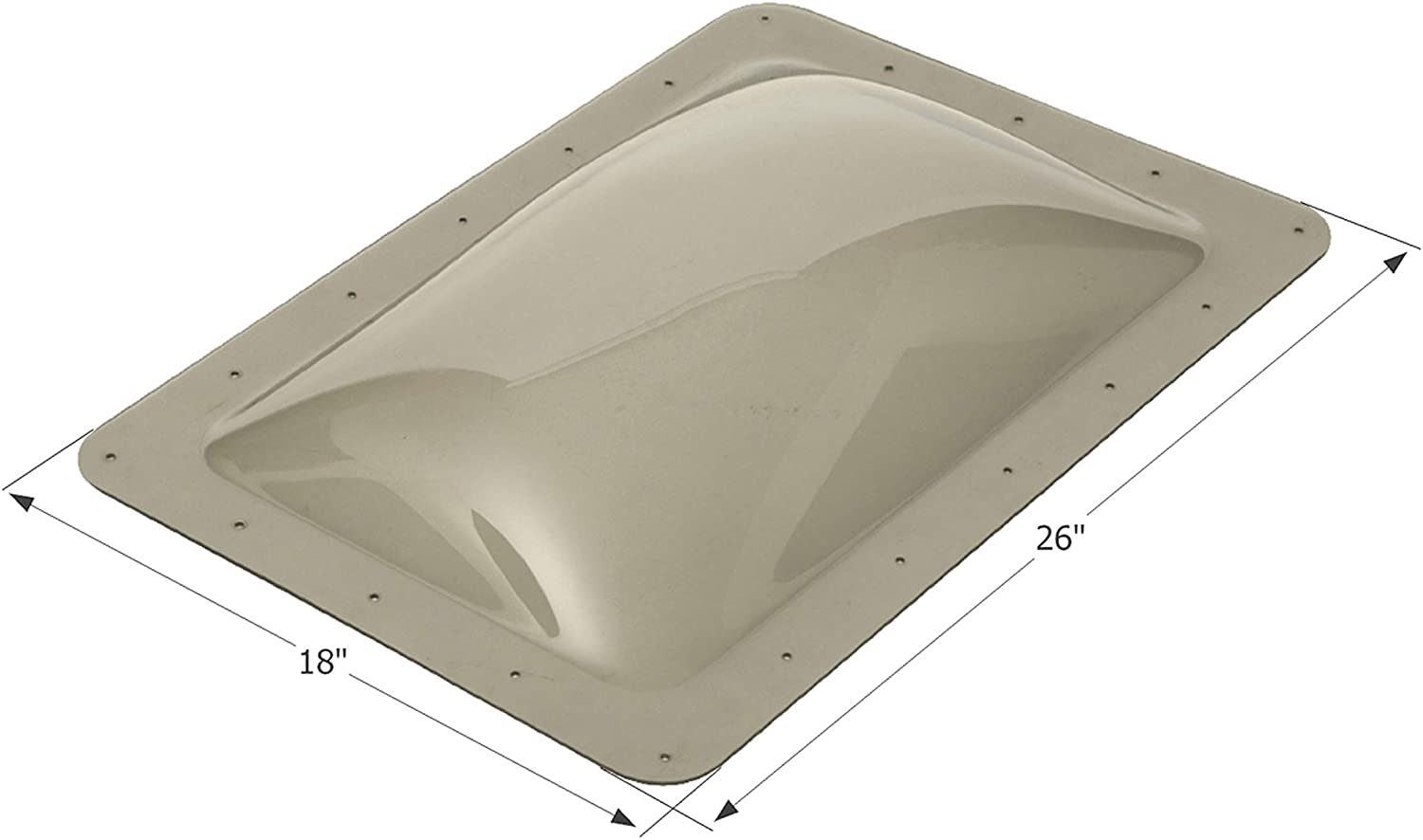 Icon 12080 RV Skylight Smoke