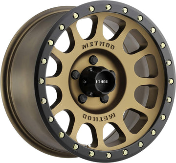 Method Race Wheels 305 NV Method Bronze/Black Street Loc 17x8.5" 5x5", 0mm offset 4.75" Backspace, MR30578550900