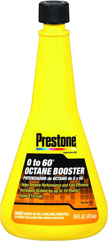 Prestone AS740 0-60 Octane Booster - 16 oz. 16 Ounce