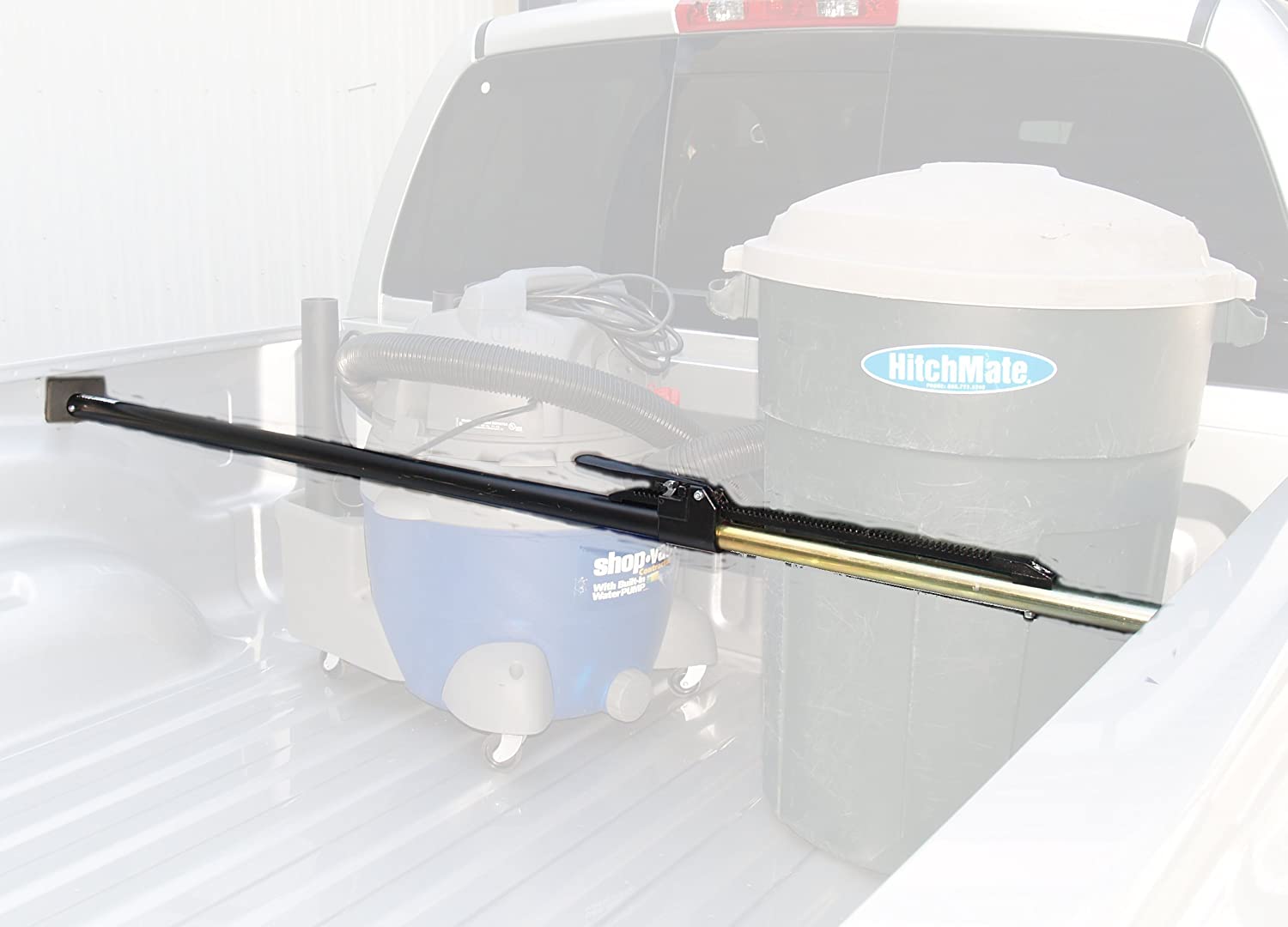 HitchMate 4015 Cargo Stabilizer Bar for Trucks (Silver) SMall