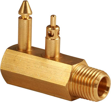 Attwood Marine Brass Quick-Connect Tank Fitting 1/4-Inch NPT Male Thread for Johnson/Evinrude/OMC, 8883-6