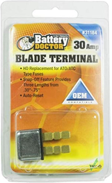 WirthCo 31184 Circuit Breaker(Type 1 Blade Style), 1 Pack