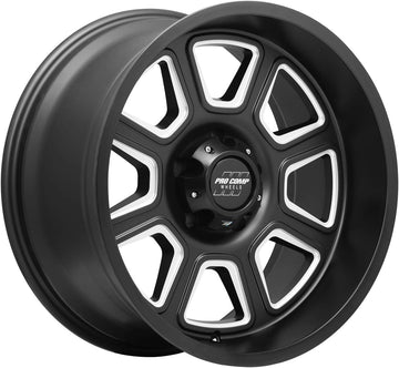 Pro Comp Wheels Gunner Black Wheel with Painted (20 x 10. inches /5 x 5 inches, -18 inches Offset)
