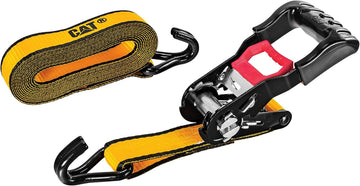 Cat 2 Piece Ratchet Tie Down Set - 12 Feet x 1-1/4 Inches (1000/3000) - 980168N