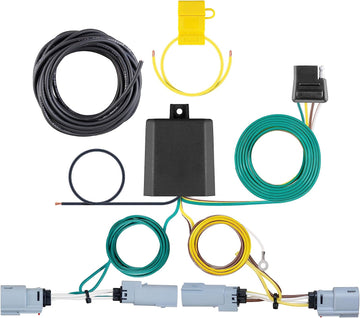 CURT 56399 Vehicle-Side Custom 4-Pin Trailer Wiring Harness, Fits Select Chrysler Pacifica, Voyager