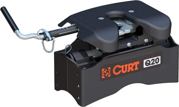 CURT Manufacturing 16530 Q20 5th Wheel Hitch Head Only, Legs or Roller Required, 20,000 LBS