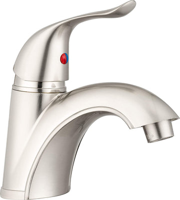 Dura Faucet (DF-NML202-SN) RV Single Lever Bathroom Faucet (Brushed Satin Nickel)