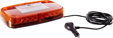 Wolo 3720M-A Amber Lens Magnet Mount Sure Safe Low Profile GEN 3 LED Emergency Warning Mini Light Bar