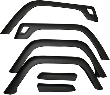 Rugged Ridge 11603.01 Factory Style Fender Flare Kit - 6 Piece