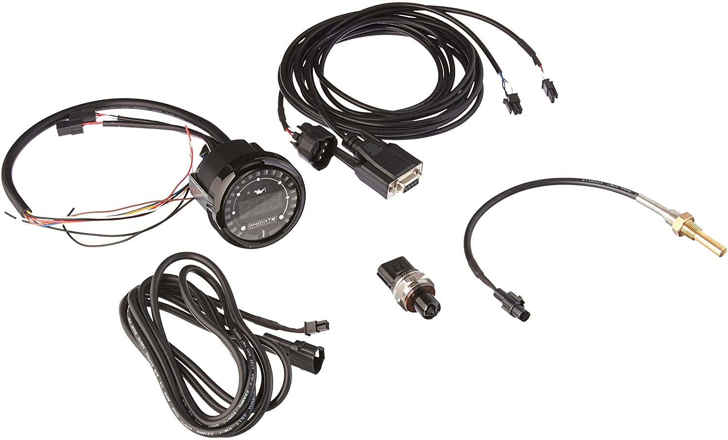 Innovate Motorsports 3913 MTX-D Oil Pressure/Temperature Gauge Kit Dual Function, 1 Pack