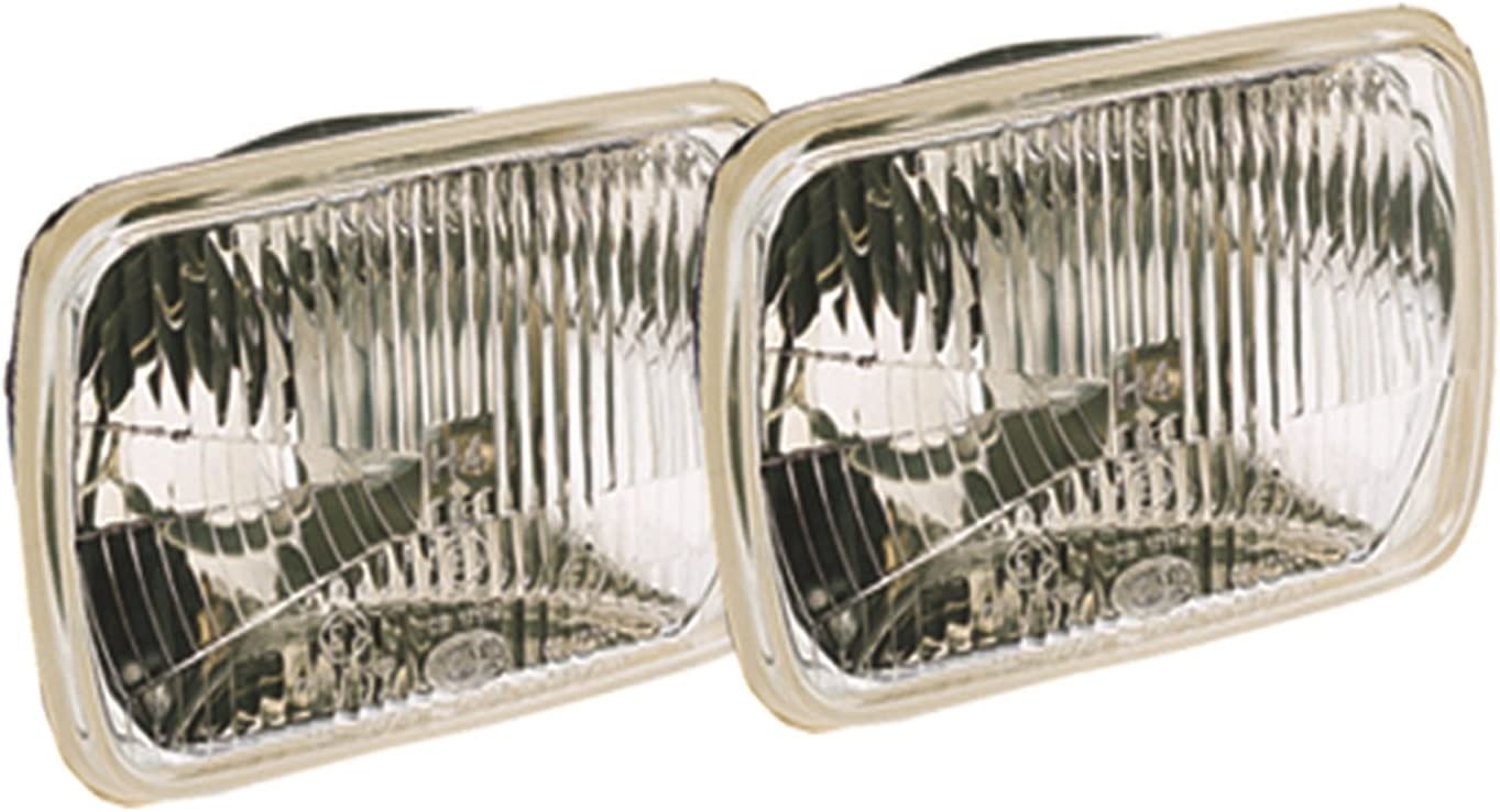 Hella 003427811 190 x 132mm Series H4 High and Low Beam Headlamp Kit, Clear Clear 190 x 132mm, 003427811
