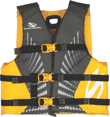 Stearns Antimicrobial Nylon Youth Vest Gold