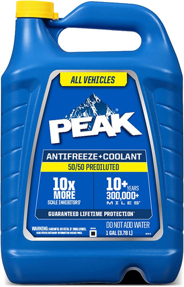 NEW PEAK LONG LIFE 50/50 ANTIFREEZE