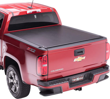 TruXedo 549801 Lo Pro QT Black Soft Roll-Up Tonneau Cover 5' 3" Bed