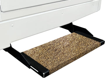 Prest-O-Fit 2-0041 Wraparound Brown 18" RV Step Rug