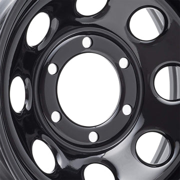 Pro Comp Steel Wheels Series 97 Wheel with Gloss Black Finish (15x8"/6x5.5")