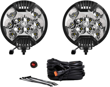 100 SlimLite LED Black Spot Beam - Pair Pack System